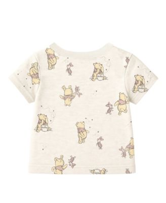 Baby Boys' or Baby Girls' Pooh Cardigan, Top and Pants, 3-Piece Set