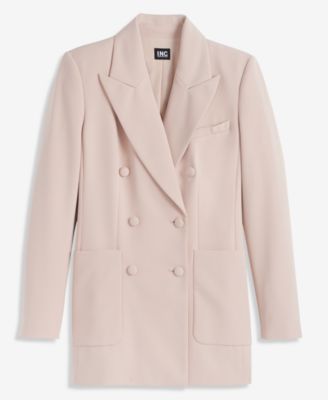Women's Peak-Lapel Double-Breasted Blazer, Macy's Exclusive