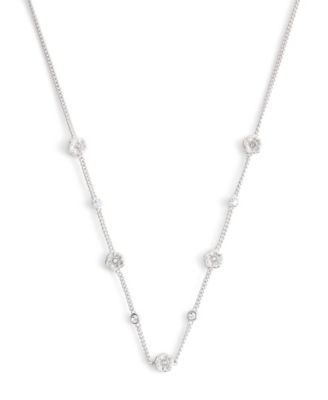 Faux Stone Signature Tea Rose Strand Necklace