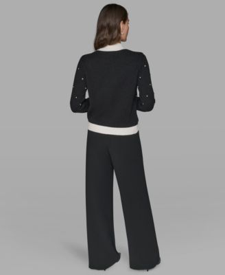 Women's Mock Neck Long Sleeve Sweater