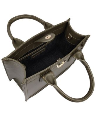 Pom Dangle Modern Tote