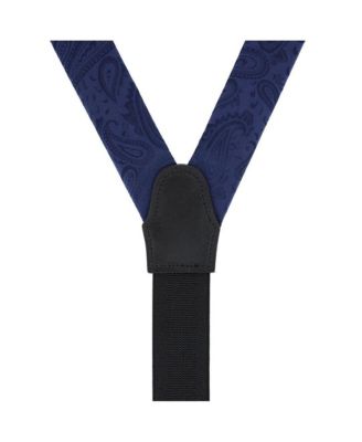 Men's Banbury Tone on Tone Paisley Silk Formal Suspenders