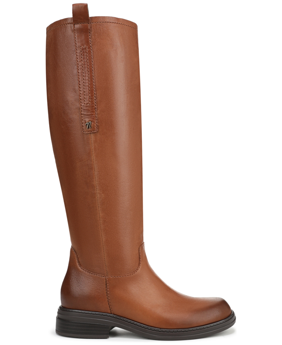 Naturalizer Women's Ontime Wide Calf Zip Tall Boots In Brown