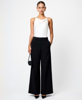 Women's Azra Twill Wide Leg Pants