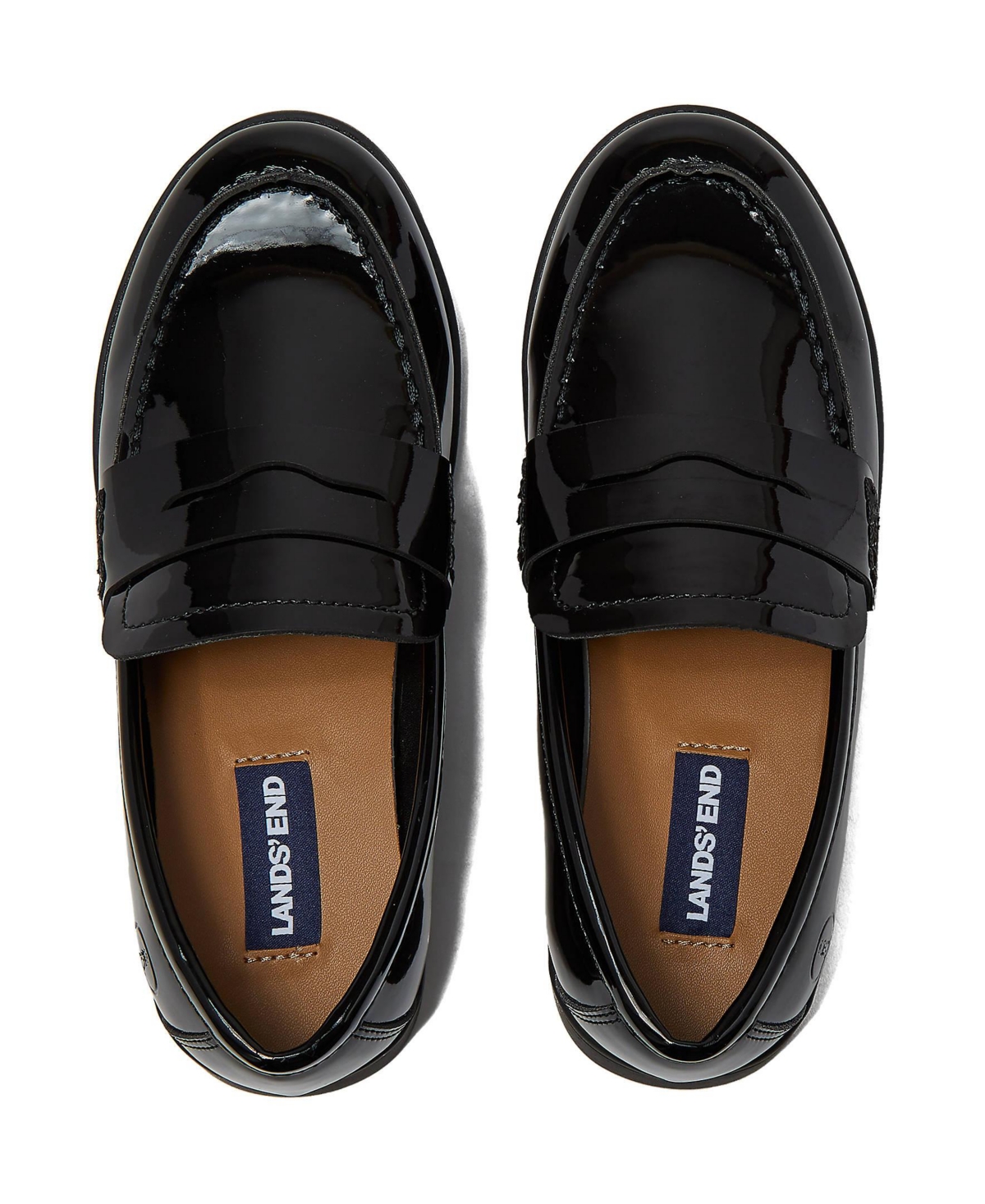 Lands' End Little Girls Slip On Everyday Penny Loafers