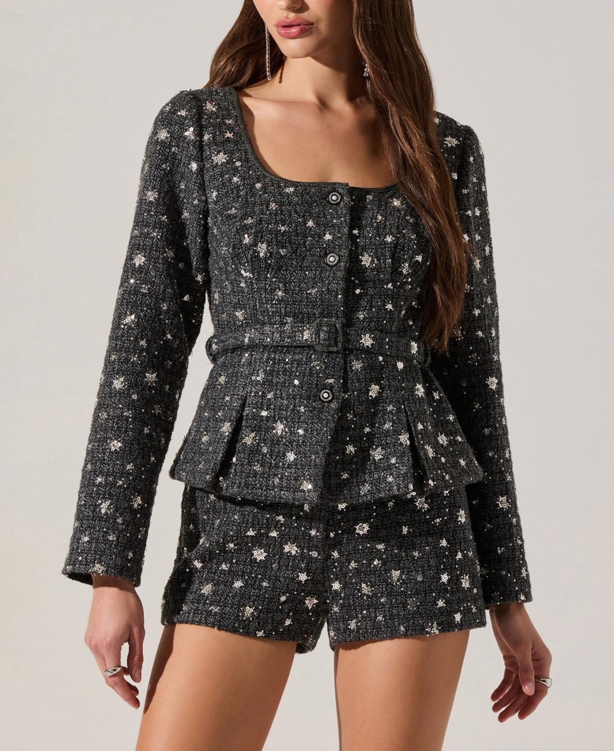 Astr the Label Women's Carolyn Long Sleeve Top