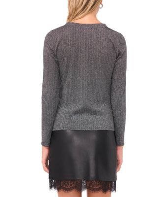 Women's Crewneck Long-Sleeve Sweater