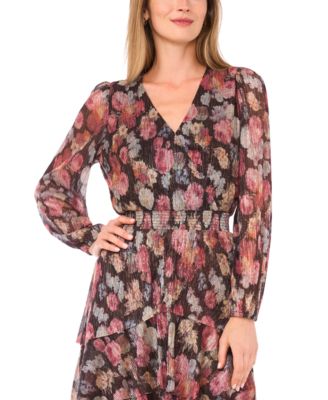 Women's Ruffle Midi Dress