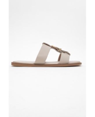 Sveta Leather Buckled Sandal (Women)