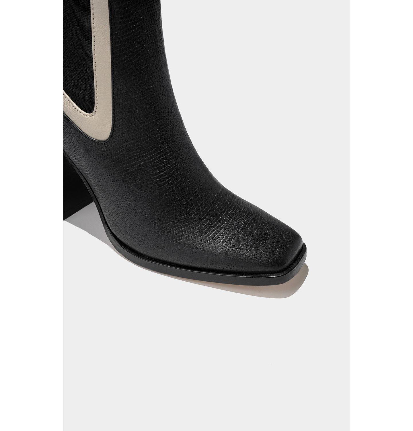 Женские ботинки Dante ' Leather Ankle Boots Adama, цвет: Чёрный — фото 7