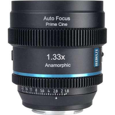 Sirui 20mm T1.8 1.33X S35 AF Anamorphic Lens (E mount, Blue Flare)