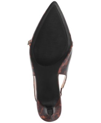 Women's Chariot Kitten Heel Slingback Pumps