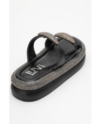 Finery Embellished Platform Slide (Women)