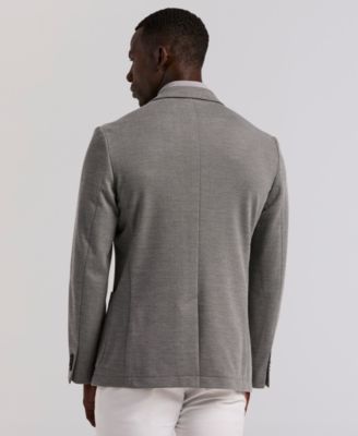 Men's Single Breasted Textured Blazer Jacket