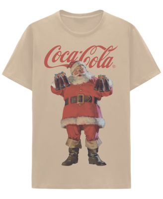 Hybrid Apparel - Men's Coca Cola Santa Crewneck T-Shirt
