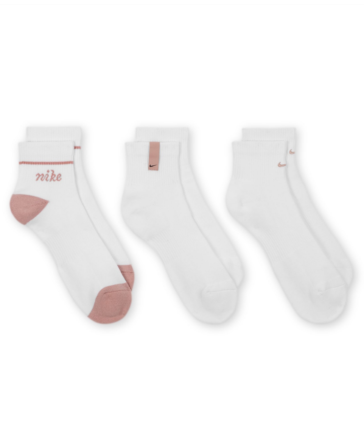 Nike Men's Everyday Plus Cushioned 3-Pack Ankle Socks