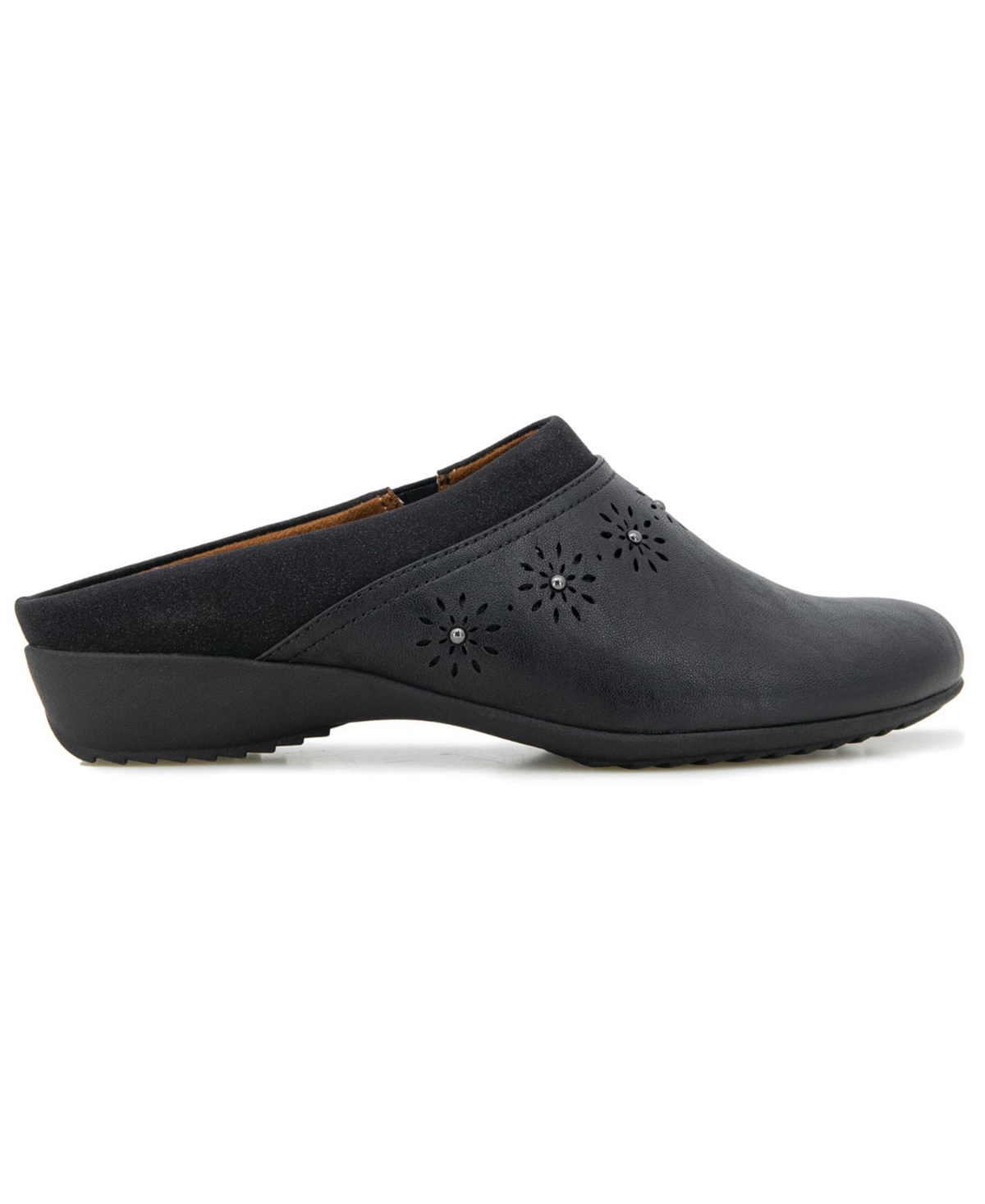 Jbu Women's Bohemian Vista Casual Clogs In Black