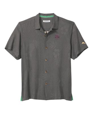 Men's Gray Texas A&M Aggies Catch of the Day Camp IslandZone Button-Up Shirt