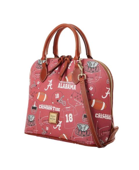 Женская сумка Dooney & Bourke Alabama Crimson Tide Game Day Zip Satchel