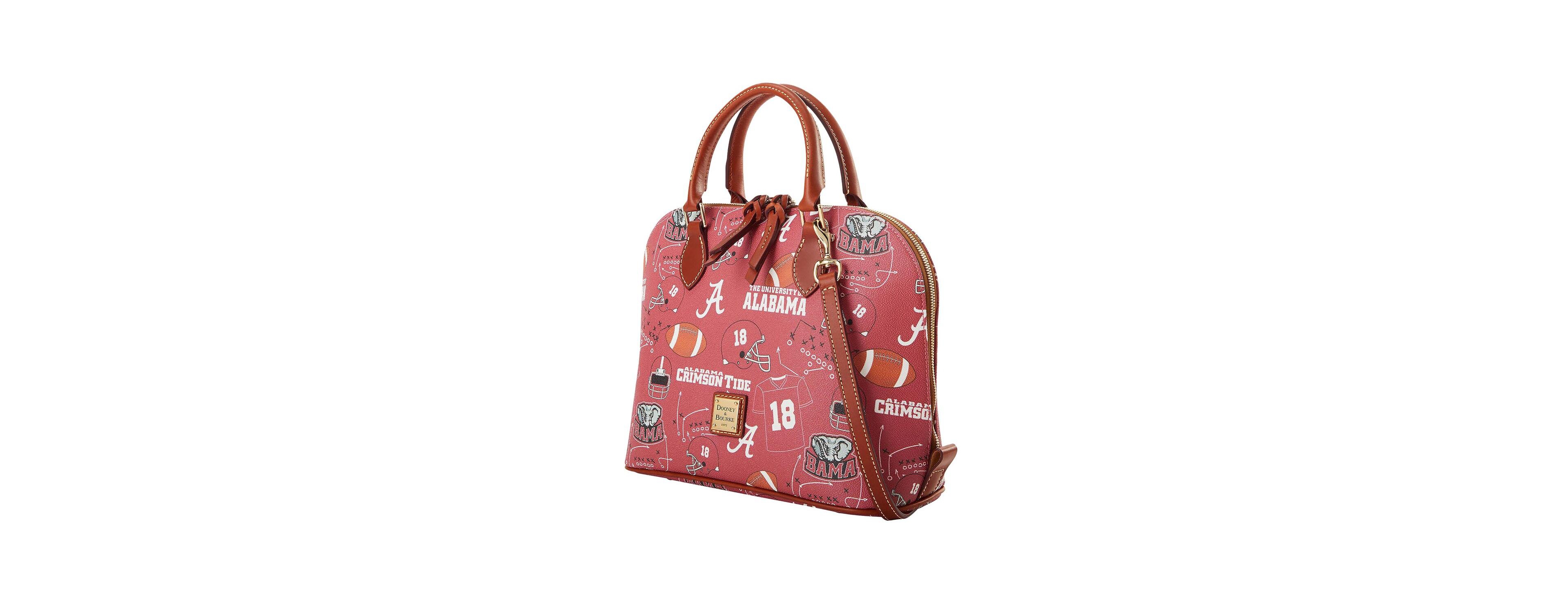 Dooney & Bourke Alabama Crimson Tide Game Day Zip Satchel