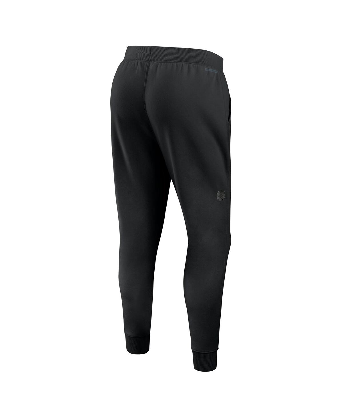 Fanatics Men's Black Toronto Maple Leaf's Authentic Pro Road Fleece Sweatpants In Black