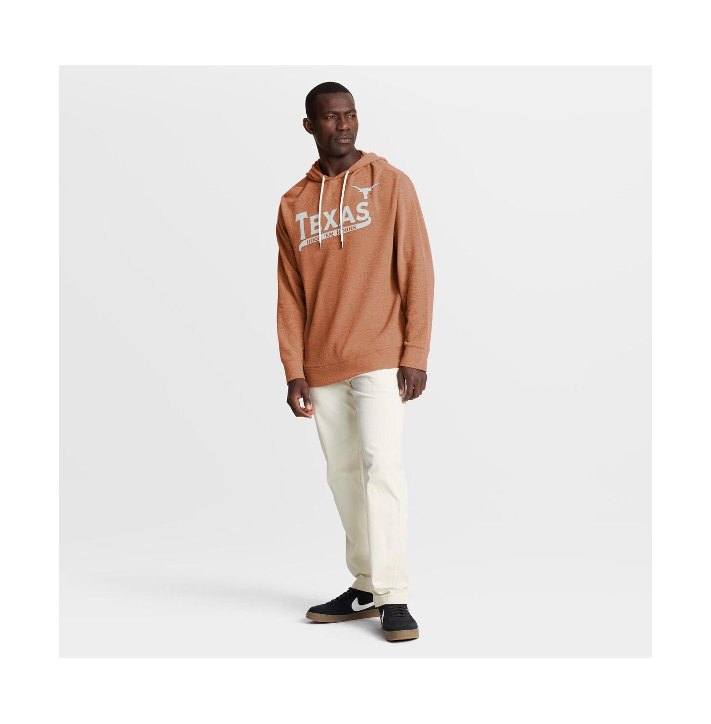 Мужское худи Fanatics Texas Orange Texas Longhorns Hometown Premium Huddle Up Long Sleeve T-Shirt — фото 3