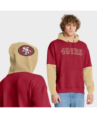 Fanatics - Men's Scarlet San Francisco 49ers Helmet Pullover Hoodie