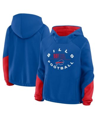 Fanatics - Women's Royal Buffalo Bills Oversized&nbsp;Redzone Bubble Screen Pullover Hoodie