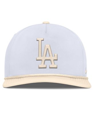 Men's White/Cream Los Angeles Dodgers Pro Performance Snapback Hat