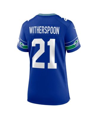 Women's Devon Witherspoon Royal Seattle Seahawks Alternate 2 50th Season Game Jersey