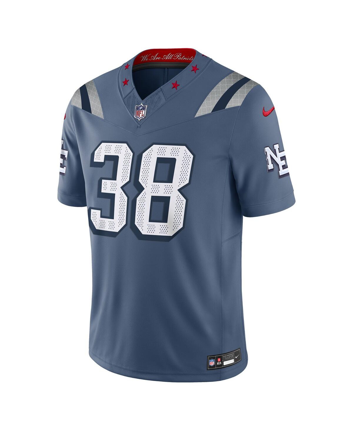 Nike Men's Rhamondre Stevenson Storm Blue New England Patriots 2025 Rivalries Collection Limited Jersey