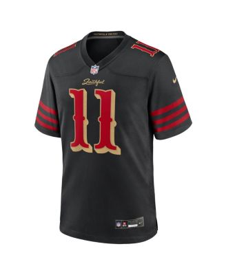 Men's Brandon Aiyuk Black San Francisco 49ers 2025 Rivalries Collection Game Jersey