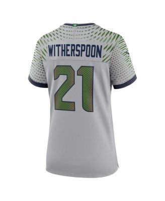 Women's Devon Witherspoon&nbsp;Wolf Gray Seattle Seahawks 2025 Rivalries Collection Game Jersey