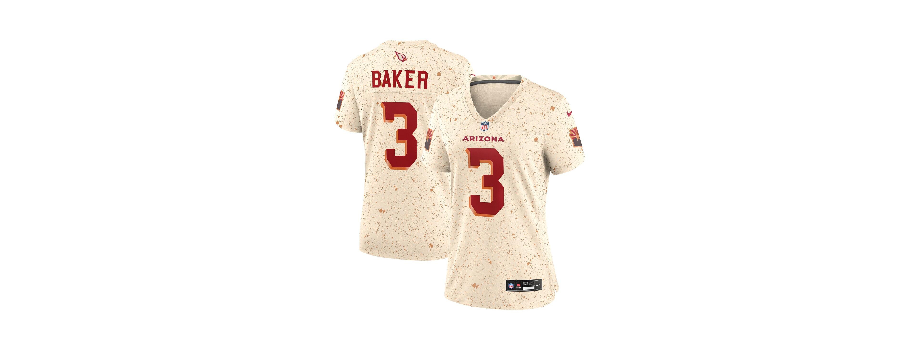 Nike Women's Budda Baker Natural Arizona Cardinals 2025 Rivalries Collection Game Jersey