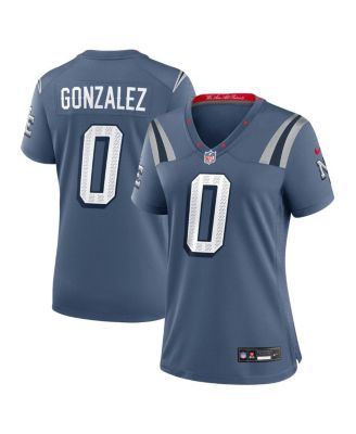 Nike - Women's Christian Gonzalez&nbsp;Storm Blue New England Patriots 2025 Rivalries Collection Game Jersey