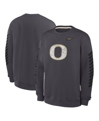 Nike - Men's Anthracite Oregon Ducks Shoe Duck Fleece Sweatshirt