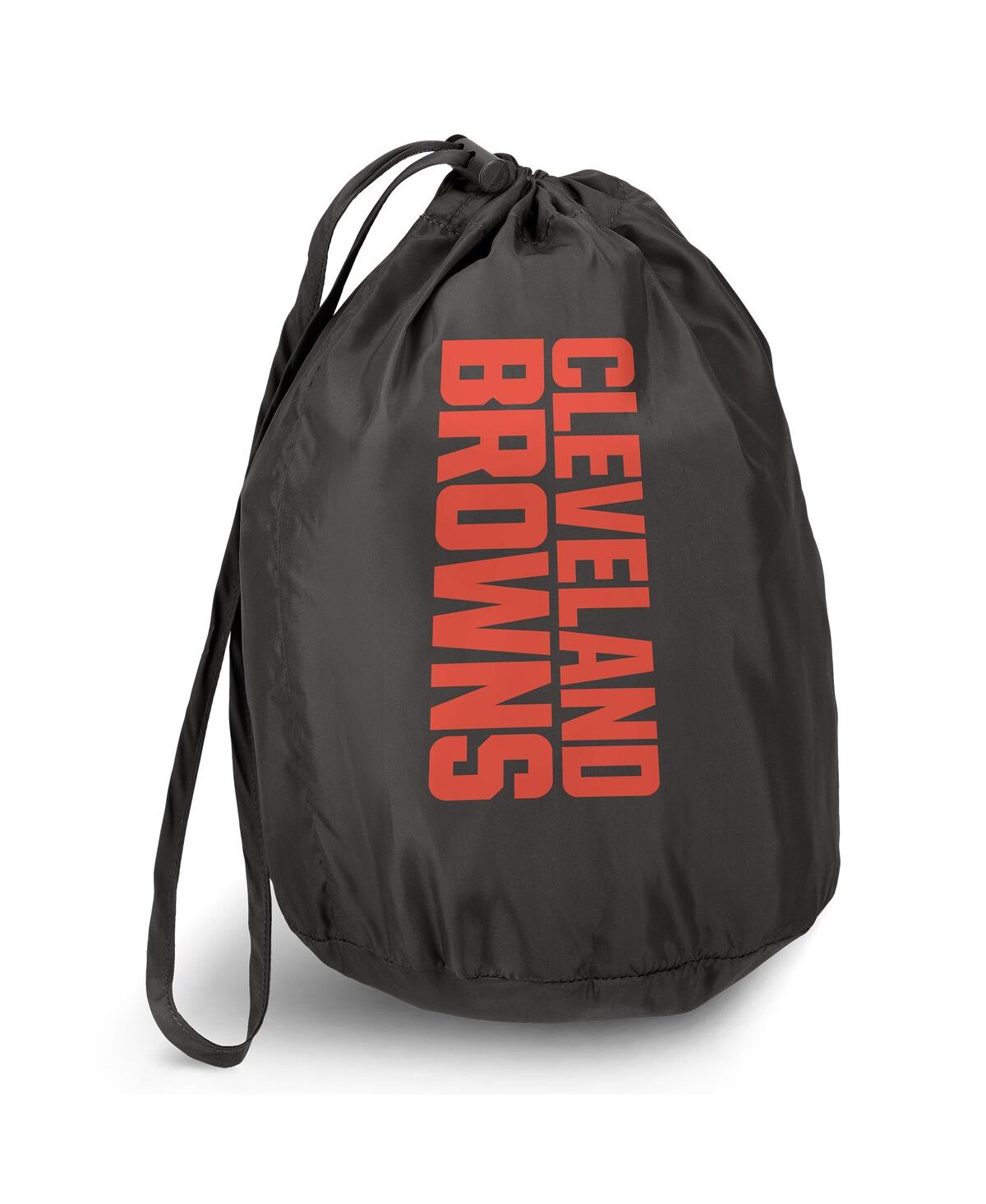 Fanatics Darius Rucker Collection By  X Nfl Men's Black Cleveland Browns Packable Full-zip Vest With  In Black