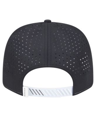 Men's White/Black Cincinnati Bengals Established Patch 9SEVENTY Adjustable Hat