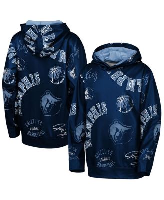 Outerstuff - Big Boys and Girls Navy Memphis Grizzlies Moving Violation Hoodie
