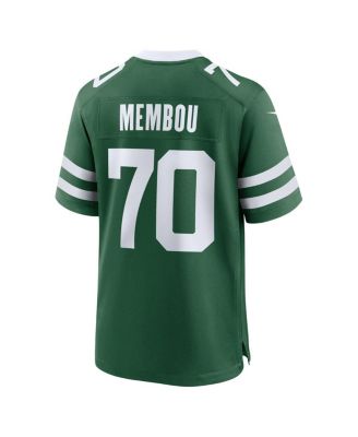 Men's Armand Membou Legacy New York Jets 2025 NFL Draft First Round Pick Game Jersey