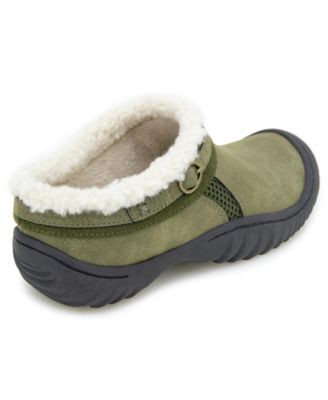 Women's Ginger Faux Shearling Clogs