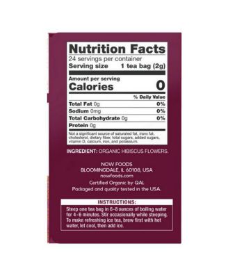 Hip Hibiscus Tea, 24 bags