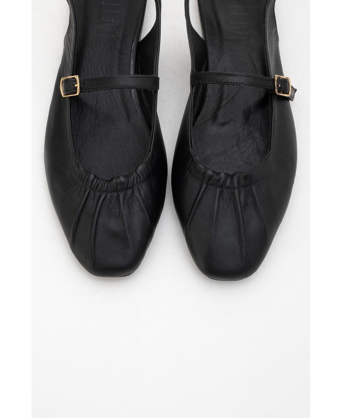 Forever & Always Shoes Britney Leather Closed-Toe Sandal (Women)