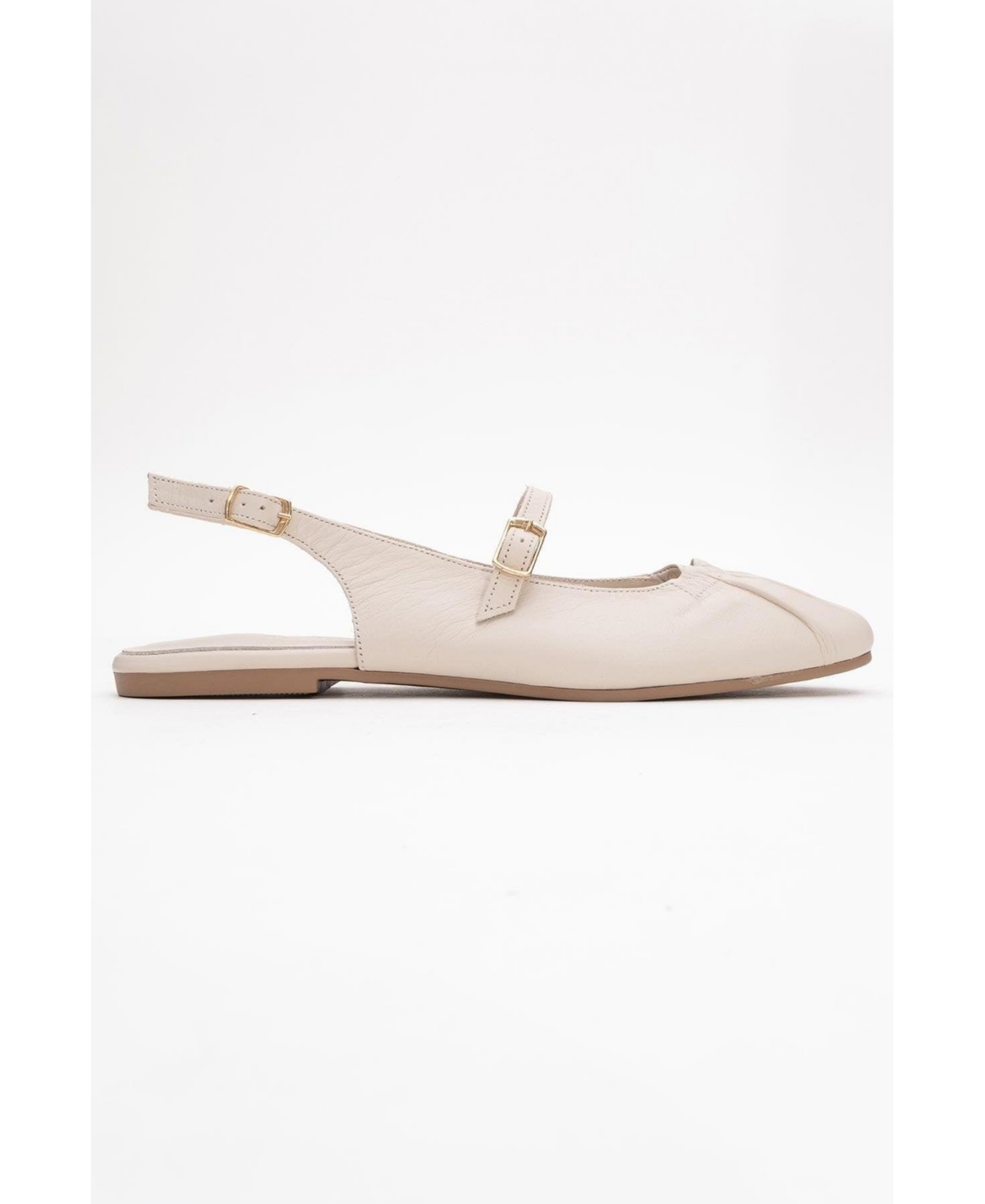 Forever & Always Shoes Britney Leather Closed-Toe Sandal (Women)