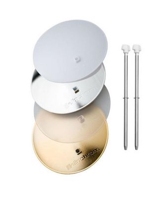 Set of 4 Deflectors for Softlite Reflectors and Rotolux Softboxes, Silver, Gold, Frost, Transluct & 2 Rods