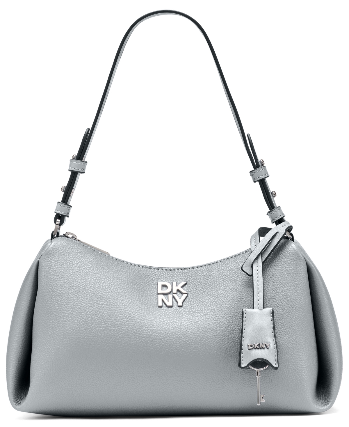 Dkny Remy Top Zip Shoulder Bag In Gray