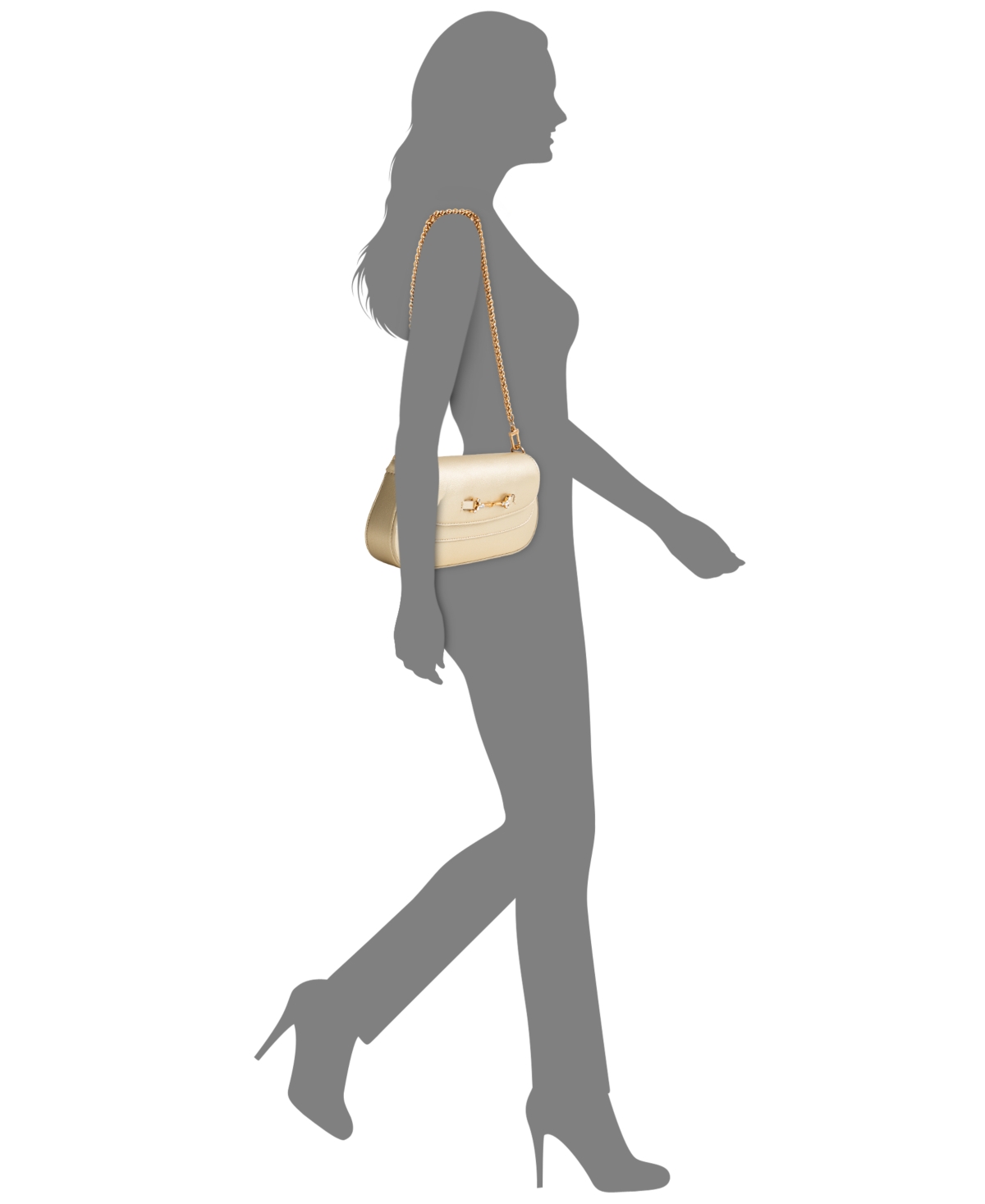 Sam Edelman Holiday Lora Small Shoulder Bag In Gold