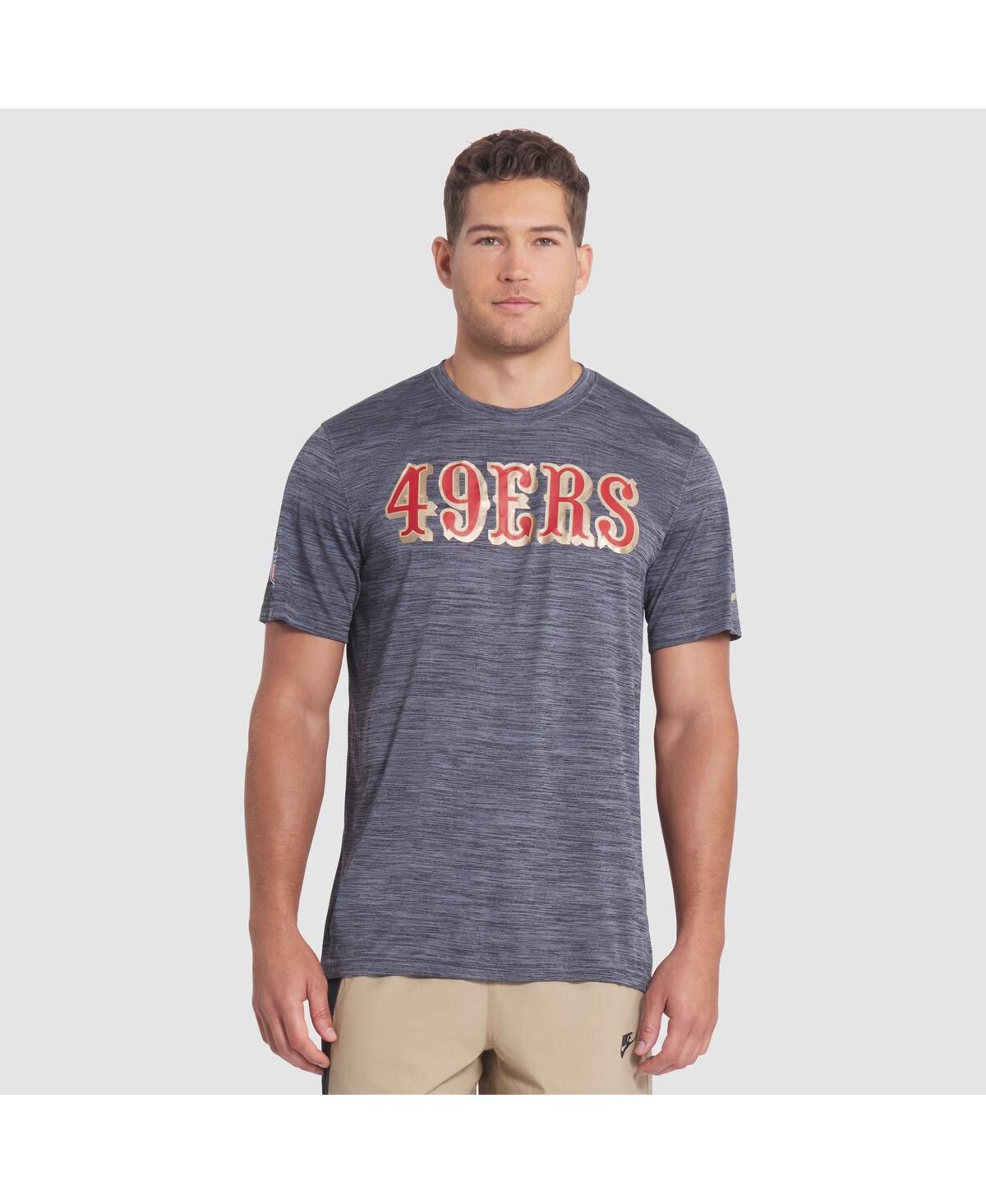 Мужская черная футболка San Francisco 49ers 2025 Rivalries из коллекции Sideline Velocity Dri-FIT