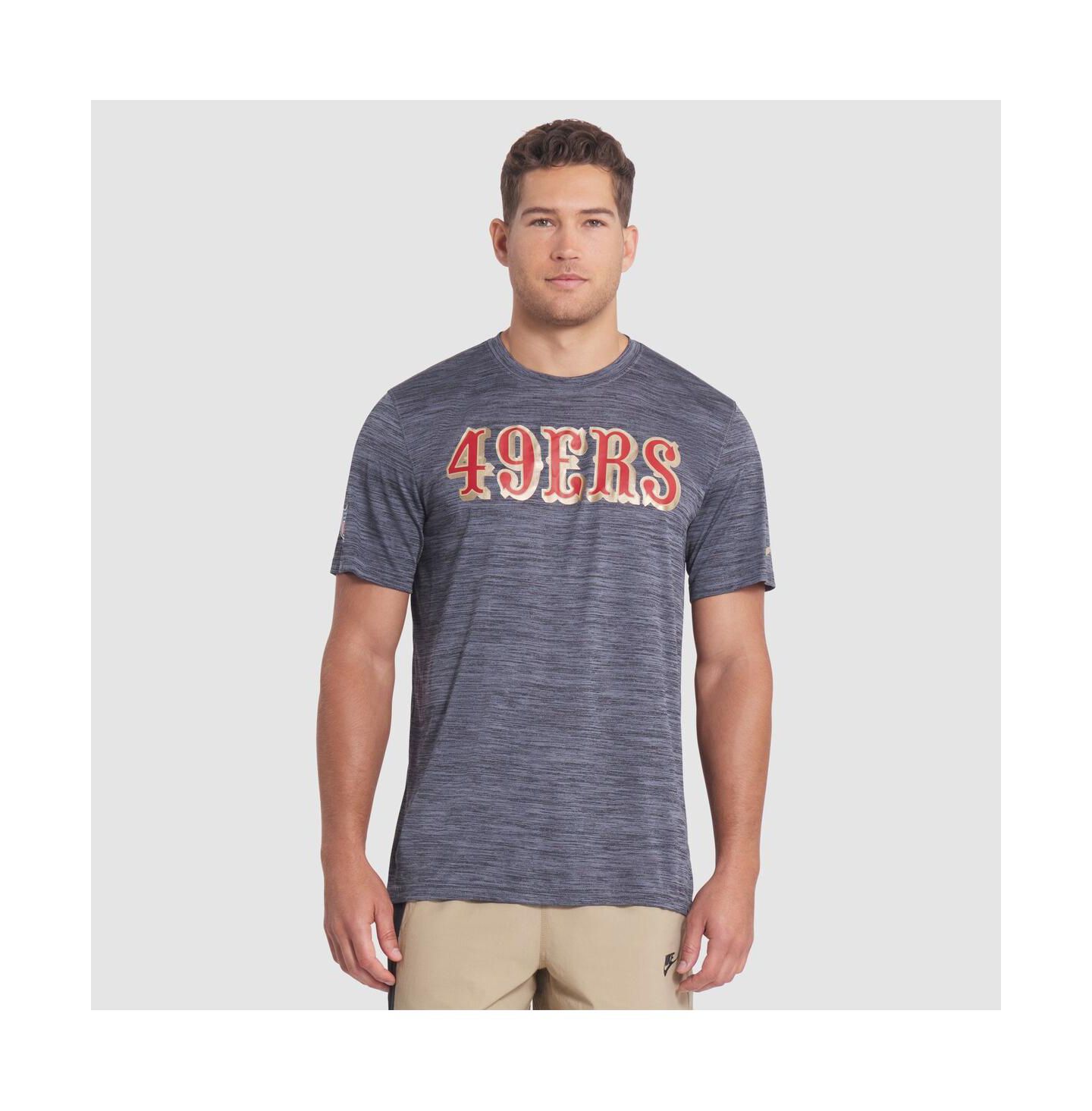 Мужская футболка Nike San Francisco 49ers 2025 Rivalries Sideline Velocity Dri-FIT, Black — фото 1