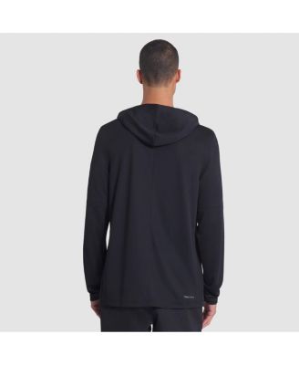 Men's Black San Francisco 49ers 2025 Rivalries Collection Sideline Dri-FIT Long Sleeve Hoodie T-Shirt